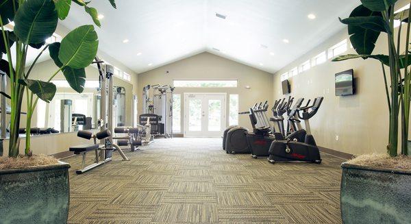 Fitness Center at Columbia View Apartments