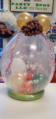 Stuffed balloons gifts available