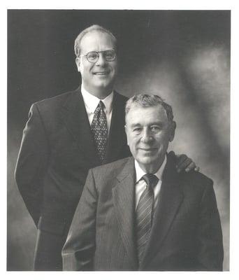 Basil Michael Muzyka with his father Bohdan "Danny" Muzyka