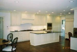 Painted kitchen remodel