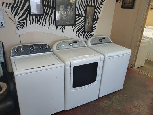 We have very cleaned used appliances for a great price.