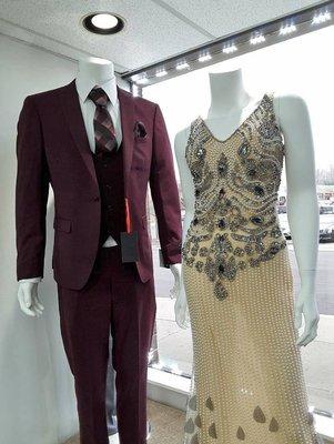 Men and women's clothing at Ivan's suits and alterations in southfield, michigan