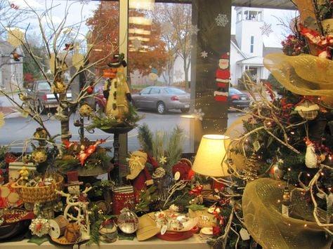 Holiday Display At Verona Hometown Pharmacy