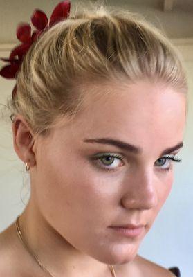 Updo, Simple Skincare, Makeup Application for Sweet Sixteen Party, On location at The Kahala, Honolulu