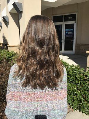 Balayage curtesy of Brittney, cut curtesy of Annette