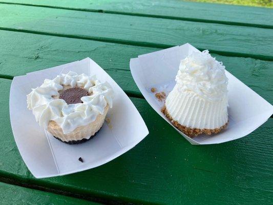 Peanut butter cup Pie!  Key lime pie!