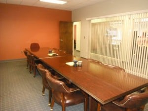 One of our medium size conference rooms in this office.