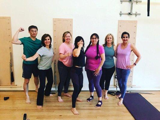 Pilates spring board with Yuhui