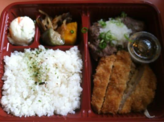 Tonkatsu wiz Hamberg Bento-:) Jun/2/2014