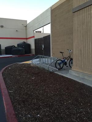 They do have bike parking.