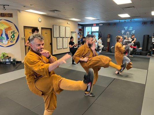 We offer a Warrior Kung Fu program for those who want to take their Kung Fu and fitness to the next level