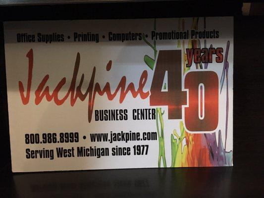 Great variety or printing and specialty services