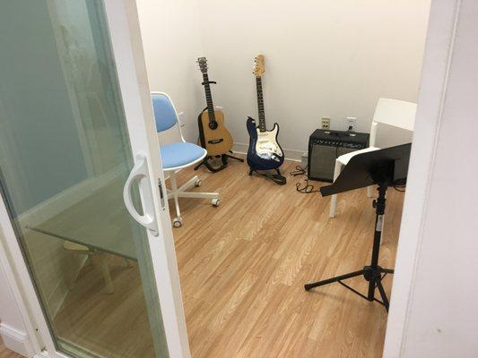 Guitar room