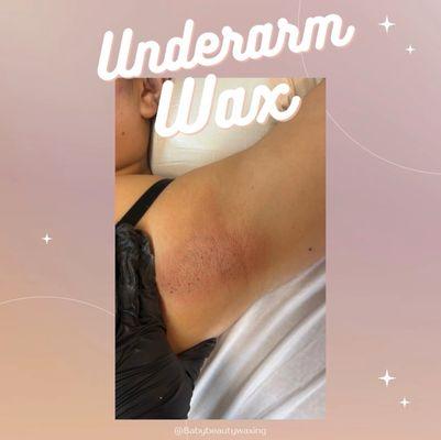 Underarm wax