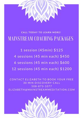 Coaching services available too!