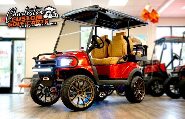 Custom golf carts and street legal LSV's