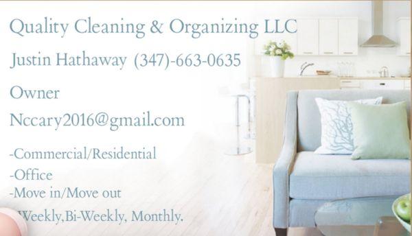 Quality cleaning & Organizing