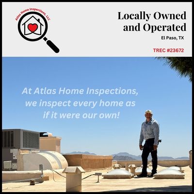 At Atlas, we inspect every home as if it were our own- with integrity and meticulous attention to detail.