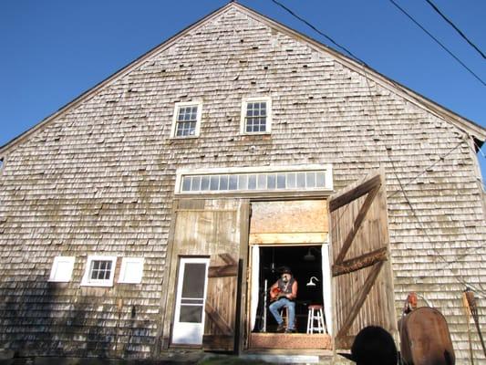 A concert in the big barn