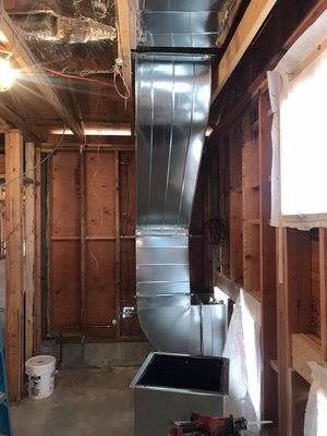 Custom duct fabrication