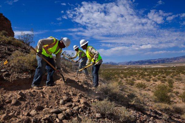 bike path construction