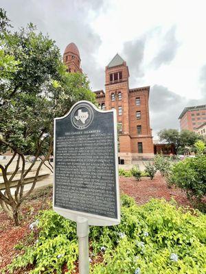 The Canary Islanders plaque