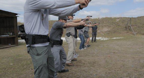 Basic, Intermediate, Advanced Pistol  Courses