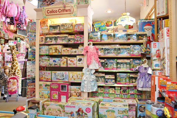 Calico Critters and doll-y dress up...fun for rain or shine!