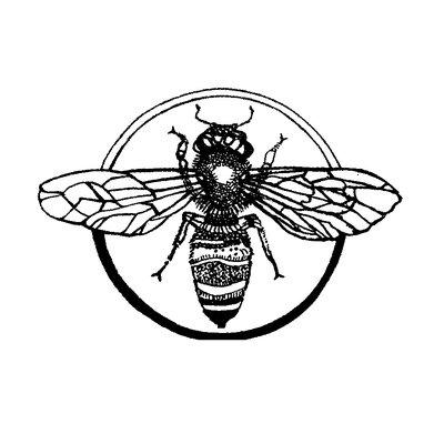 Be Yourself Hypnosis  bee logo art is by Anne Wolfe. Inspired by the Oscar Wilde quote: "Be yourself. Everyone else is already taken."