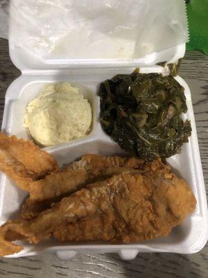 Medium Fried Whiting Fish Platter