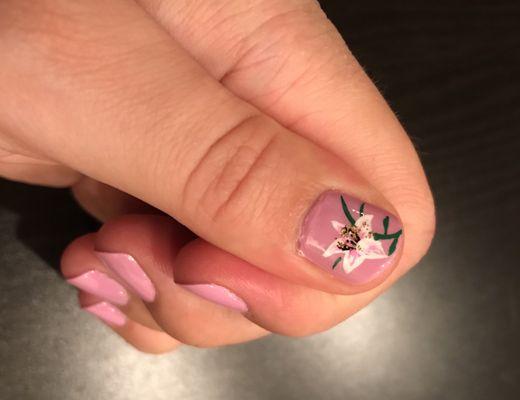 Custom nail art