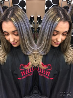 Soft balayage