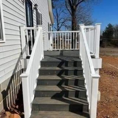 New trex deck and rails in mount airy nc