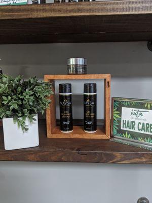 A few of our hair care products that will ensure healthy, and strengthened folicles