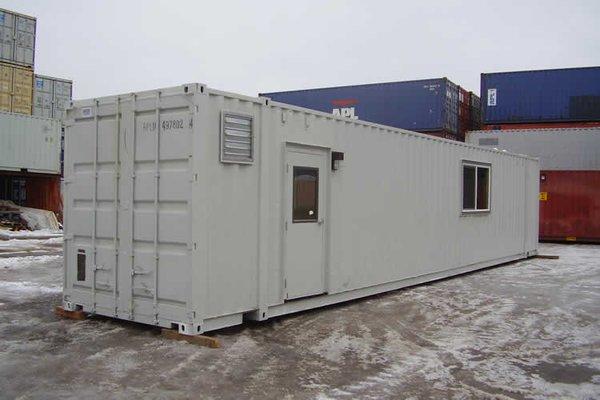 Container Specialties of Alaska is proficient in converting shipping containers into workable field offices, including electr...