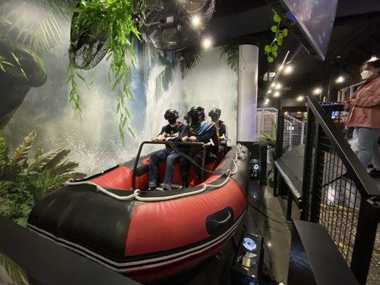 Jungle Rafting, our most popular and exciting VR attraction!