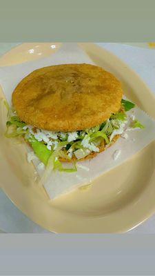 Gordita de Chicharrón Prensado