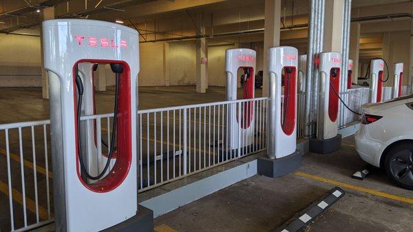 Tesla Supercharger - Hermosa Beach