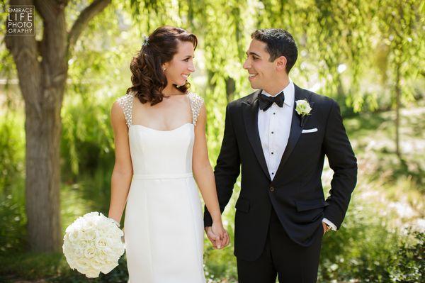 Skirball Center Wedding Portraits in Los Angeles, CA by embracelifephoto.com