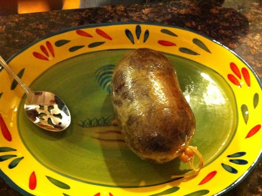 1lb haggis from Stewart's, cooked