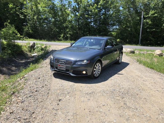 One of the beautiful Audi's for sale on the lot at Skelton's