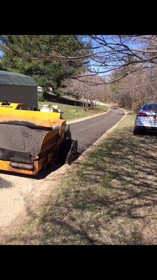 Recycled millings driveway done five star