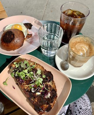 Vegemite Toast & Breakfast Bun