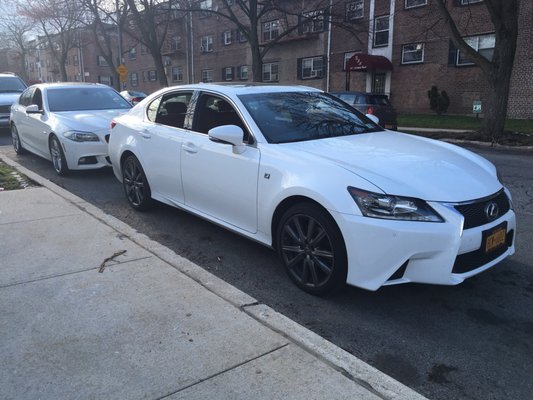 The day i had my car returned to me, cleaned, polished, and front passenger fender, passenger door and hood worked on.