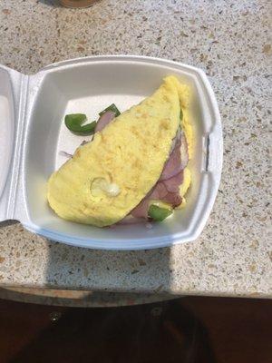 Omelette with everything