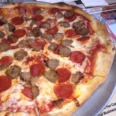 Large Pepperoni & Italian Sausage Pizza