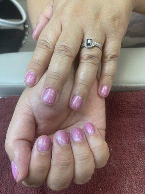 Manicure nice clean job reasonable prices