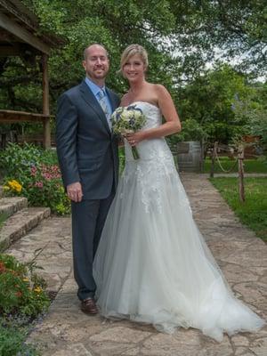 Kelly & Eric, wedding day