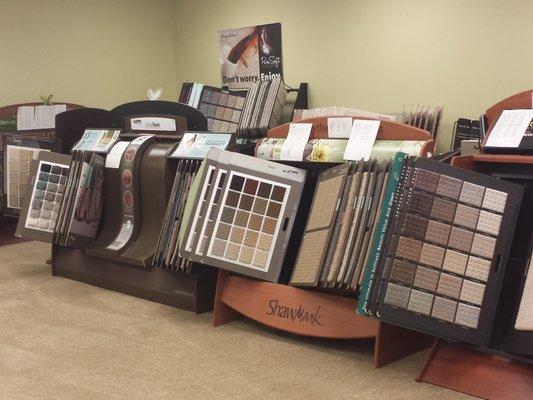 Large selection of carpet!