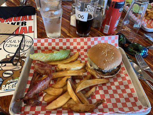 Jalapeño burger! Tasty.